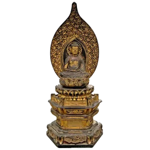 Edo Period Japanese Bodhisattva Shrine