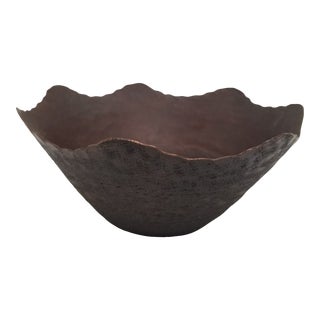 Handcrafted Iron Urdu Mark Pot Bowl For Sale