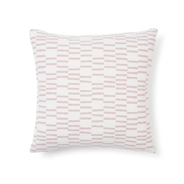 This 18" x 18" pillow features Cedar Tree Neck, a cotton and linen blended fabric, in Clay. Based on a painting by...