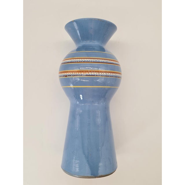 Mid-Century Modern Decorative Ceramic Vase, 1960s For Sale - Image 9 of 12