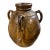 Antique 19th-C. South of France Glazed Earthenware Olive Oil Jar For Sale