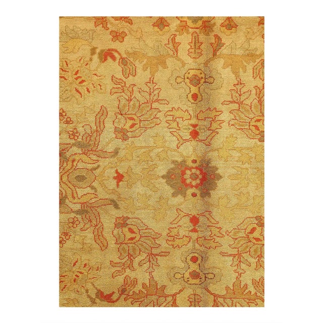 This magnificent Ziegler Sultanabad rug above is one of the finest examples of its kind. It was housed in the dining room...