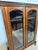 Victorian Adjustable Shelf Mahogany Bookcase with Glass Double Doors, 1850 For Sale - Image 14 of 15