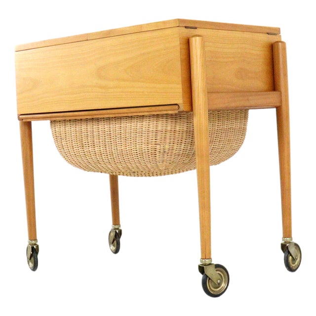 Vintage Lotus Sewing Box, 1960s For Sale