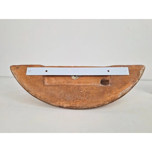 1970s Terracotta Lisicia Wall Lamps by Paolo Marioni, 1970s, Set of 4 For Sale - Image 5 of 14