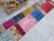 1950s Hallway Vintage Colourful Runner Rug For Sale - Image 5 of 10