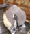 19th Century French Pewter Lidded Measures With Chain Handles, Set of Six For Sale - Image 10 of 15