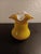 American 1960s Kanawha Yellow Cased Glass Miniature Pitcher For Sale - Image 3 of 5