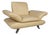 Rossini Armchair in Yellow Leather from Koinor For Sale
