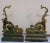 French 19th Century French Bronze Chenets - A Pair For Sale - Image 3 of 5