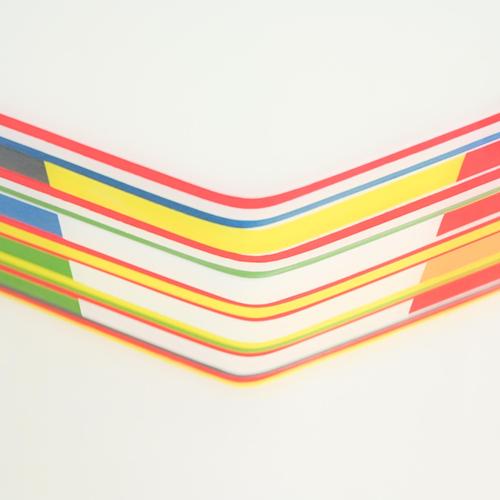 Abstract Artworks in Acrylic Glass, 1970s, Set of 2 For Sale - Image 9 of 18