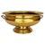 Early 20th Century Arts and Crafts Footed Brass Bowl with Ring Handles 1920s For Sale - Image 14 of 17