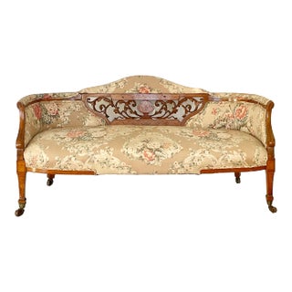 Antique Victorian Settee For Sale