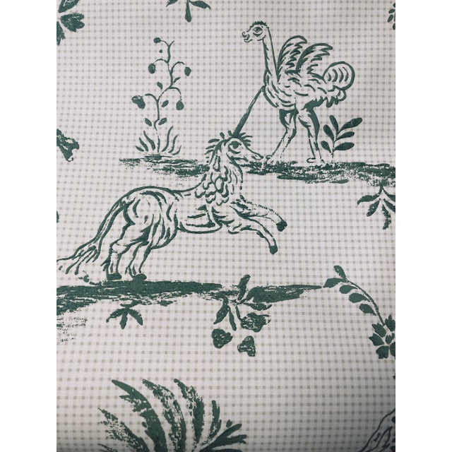 Paper Vintage Brunschwig and Fils Single Roll of Wallpaper For Sale - Image 7 of 8
