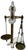 Very Large Size Antique Brass & Enameled Cast Iron Manchester England Wholesale Poultry Sellers Scale - 34 Inches Tall For Sale - Image 11 of 18