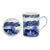 Spode Blue Italian Mug & Coaster Set For Sale