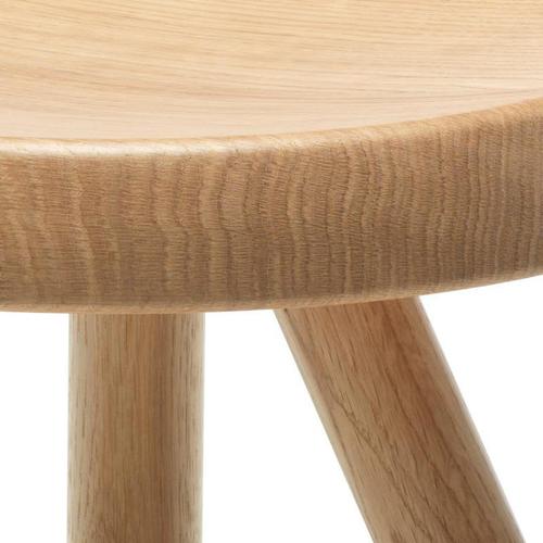 Cassina Mid-Century Modern Wood Berger Stool by Charlotte Perriand for Cassina For Sale - Image 4 of 14