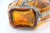 Metal 1960 Moroccan Amber Glass Perfume Bottle by Berber Tribes For Sale - Image 7 of 8