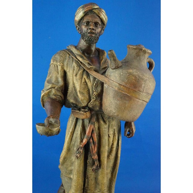 Sculpture of Man in Terracotta by Friedrich Goldscheider for Goldscheider, Austria, Late 1800s For Sale - Image 3 of 18