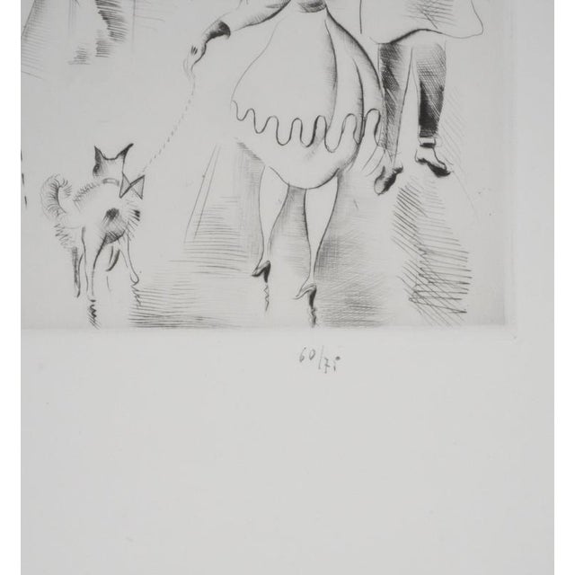 Mily Possoz, In the Rain, Original Signed Engraving For Sale - Image 4 of 11