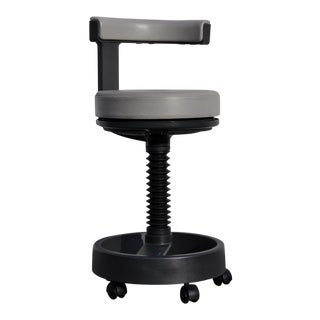 1960s Vintage German Siemens Adjustable Hydraulic Stool Chair For Sale