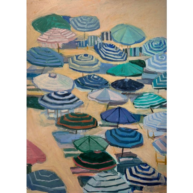 Umbrellas on the beach may be still one of my favorite subjects!