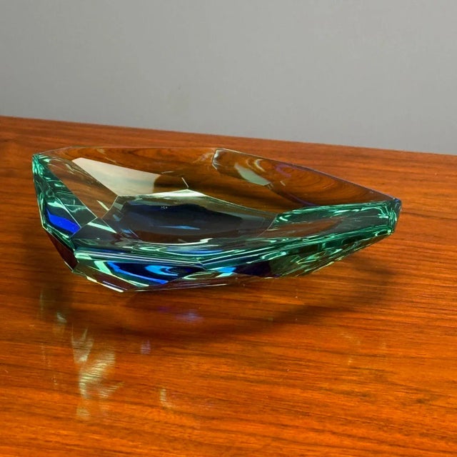 Max Ingrand, Fontana Arte, Mid-Century Modern, Ashtray, Cut Crystal, 1960s For Sale - Image 4 of 10