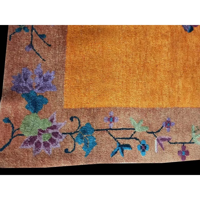 Antique Chinese - Art Deco Rug For Sale In New York - Image 6 of 9