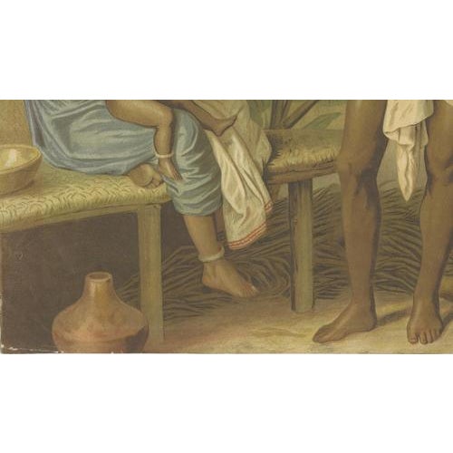 Leutemann, India Tiger Hunt Scene, 1890s-1910s, Chromolithograph For Sale - Image 6 of 9