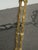 Vintage French Country Brass W Mesh Three Panel Fireplace Screen For Sale - Image 11 of 15
