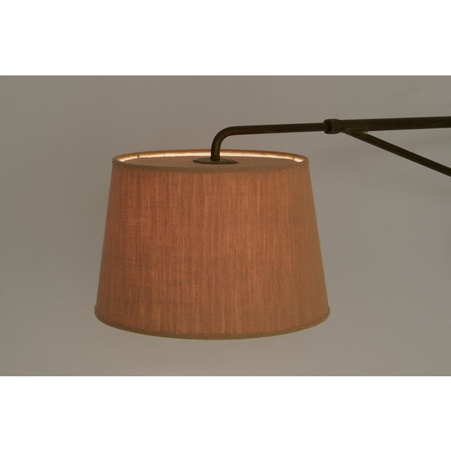 Brown Art Deco Swing-Arm Wall Lamp, 1920s For Sale - Image 8 of 15