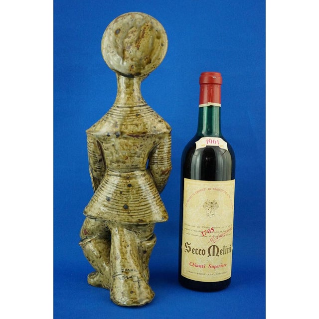 André Rozay, Saint Francis, La Borne, 20th Century, Ceramic For Sale - Image 6 of 18