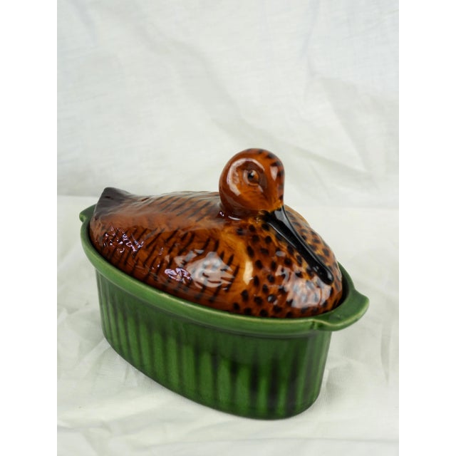 Early 20th French Trompe l'Oeil Woodcock Tureen For Sale - Image 11 of 11