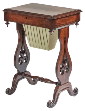 19th Century Hardwood Free Standing Lamp Table