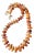 Baltic, Amber and Turquoise Accents 22 Inch Beaded Necklace by Matthew Izzo For Sale