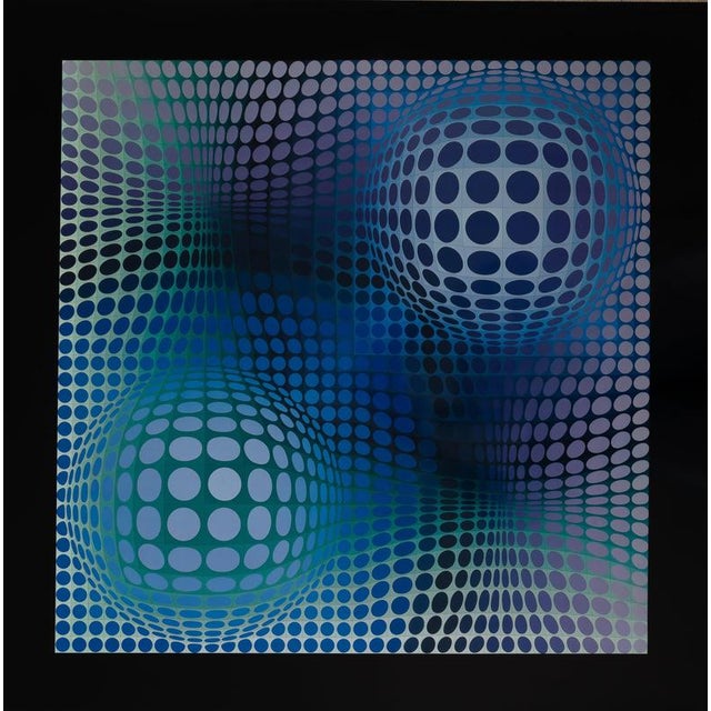 Modern Victor Vasarely, FENY, Photogravure For Sale - Image 3 of 6