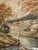 Antique Silk Japanese Village Embroidery, 1890s For Sale - Image 9 of 18