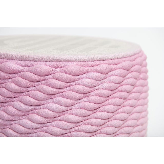 Metric Stool in Pink by Philipp Aduatz Design For Sale - Image 6 of 15