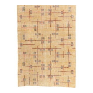 Zeki Muren Vintage Turkish Sivas Rug, 07'00 X 09'09 For Sale