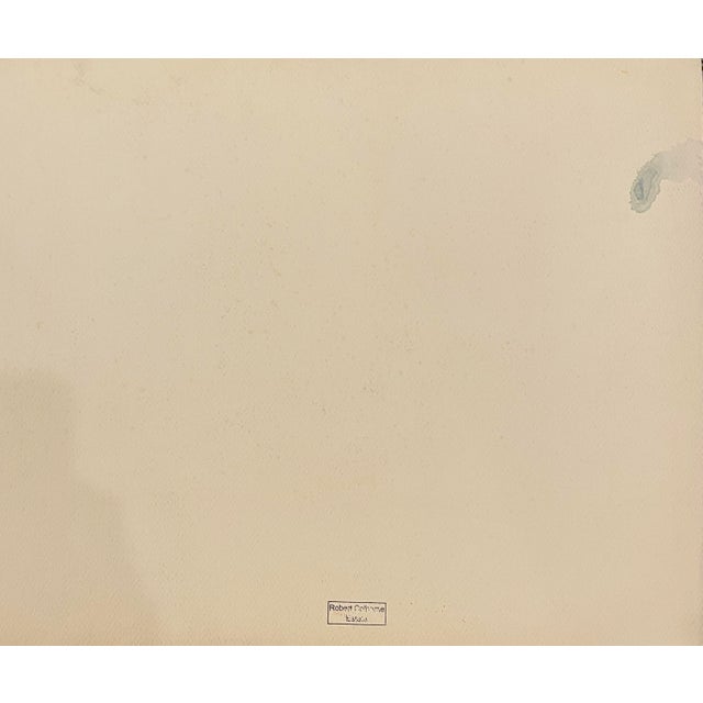 1952 Robert Colborne Abstract Coastal Landscape For Sale - Image 4 of 4