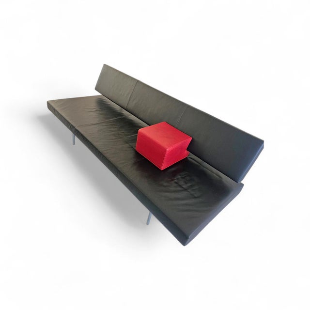 Black Vintage BR 02.7 Sofa Bed by Martin Visser for ‘T Spectrum, 1980s For Sale - Image 8 of 8