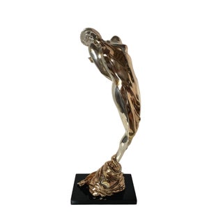 Late 20th Century Signed Federico Carduna Bronze Sculpture Limited Ed. 278/500 For Sale