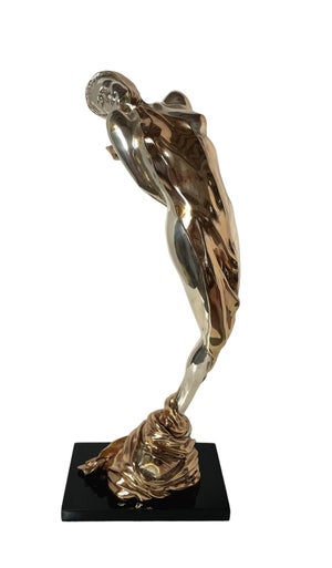 Late 20th Century Signed Federico Carduna Bronze Sculpture Limited Ed. 278/500