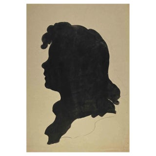Gaston Charles Vuillier, Portrait of a Child, Gouache, Late 19th Century For Sale