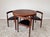 Hans Olsen Round Extendable Dining Table and Chairs in Teak by Hans Olsen for Frem Røjle, Denmark, 1960s, Set of 5 For Sale - Image 4 of 18