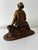 Antique Victorian Neoclassic Gilted Spelter Figure of Reading Woman For Sale - Image 4 of 11