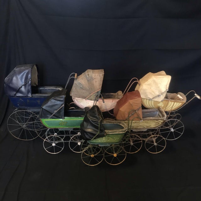 French Antique Doll Carriages Set of 6 Chairish
