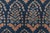 Blue Antique Persian Malayer Orange Handwoven Wool Rug For Sale - Image 8 of 9