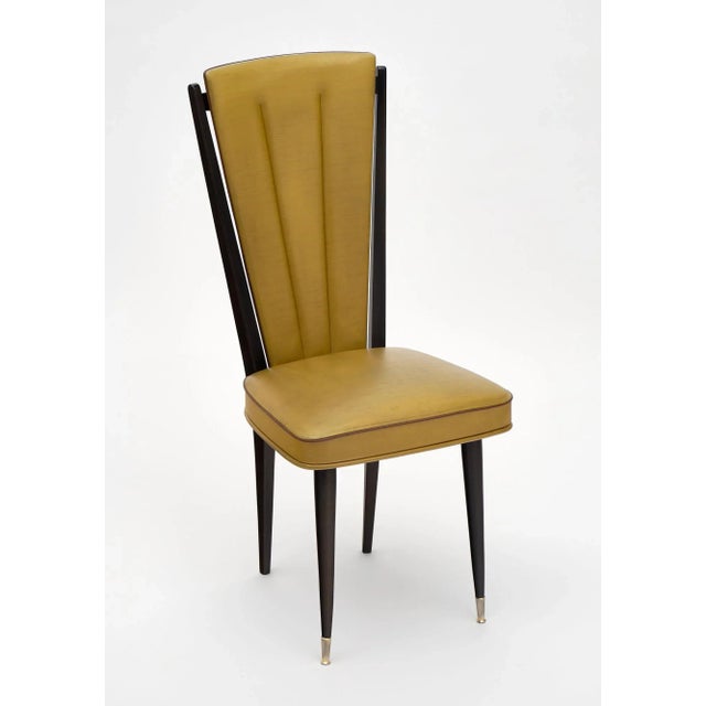Mid-Century Modern Mid-Century French Dining Chairs For Sale - Image 3 of 10
