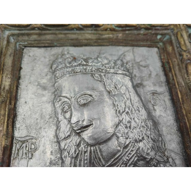 Icon of the Mother of God, 19th Century For Sale - Image 4 of 11